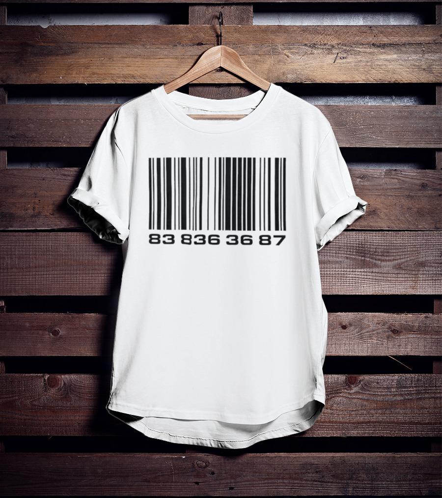 VTMNTS Barcode 838363687 T-Shirt