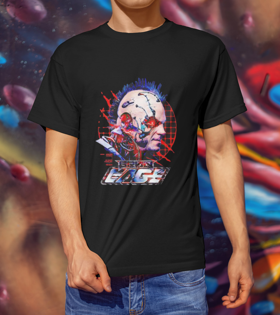 Brian Cage Cyborg Transformation Initiate T-Shirt