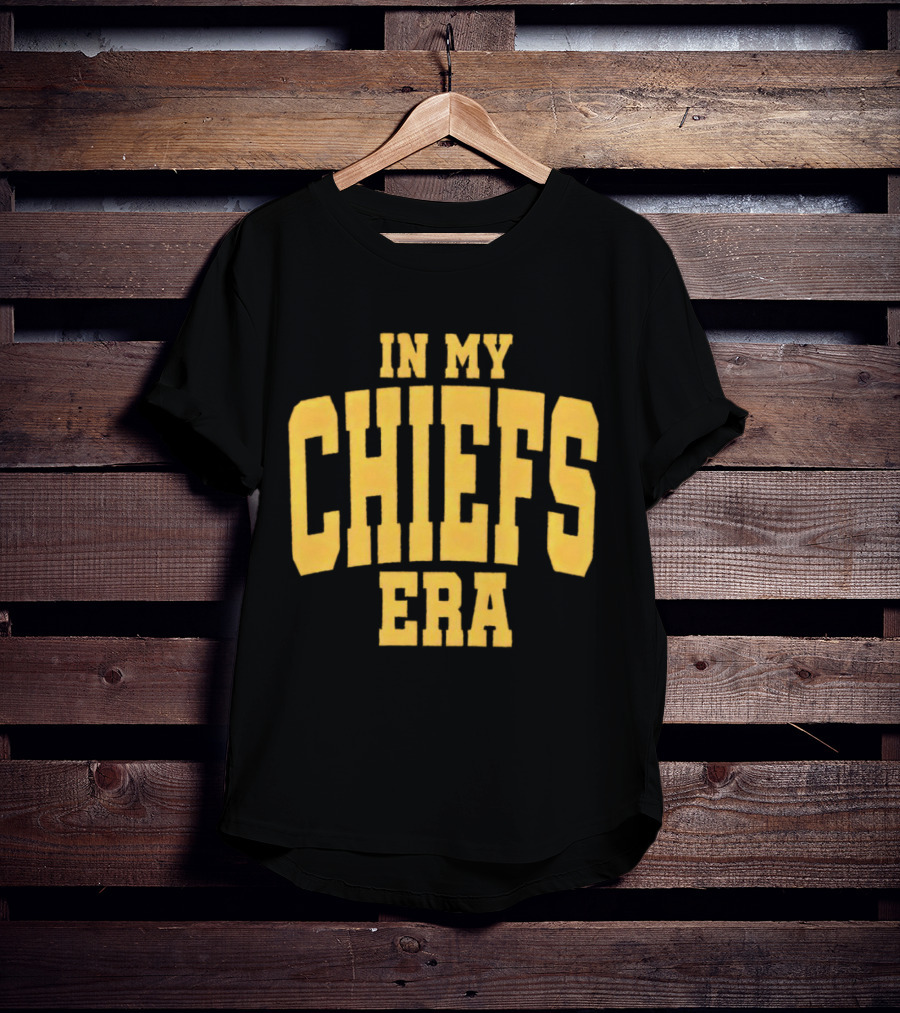 In My Chiefs Era Kansas City Football Fandom T-Shirt