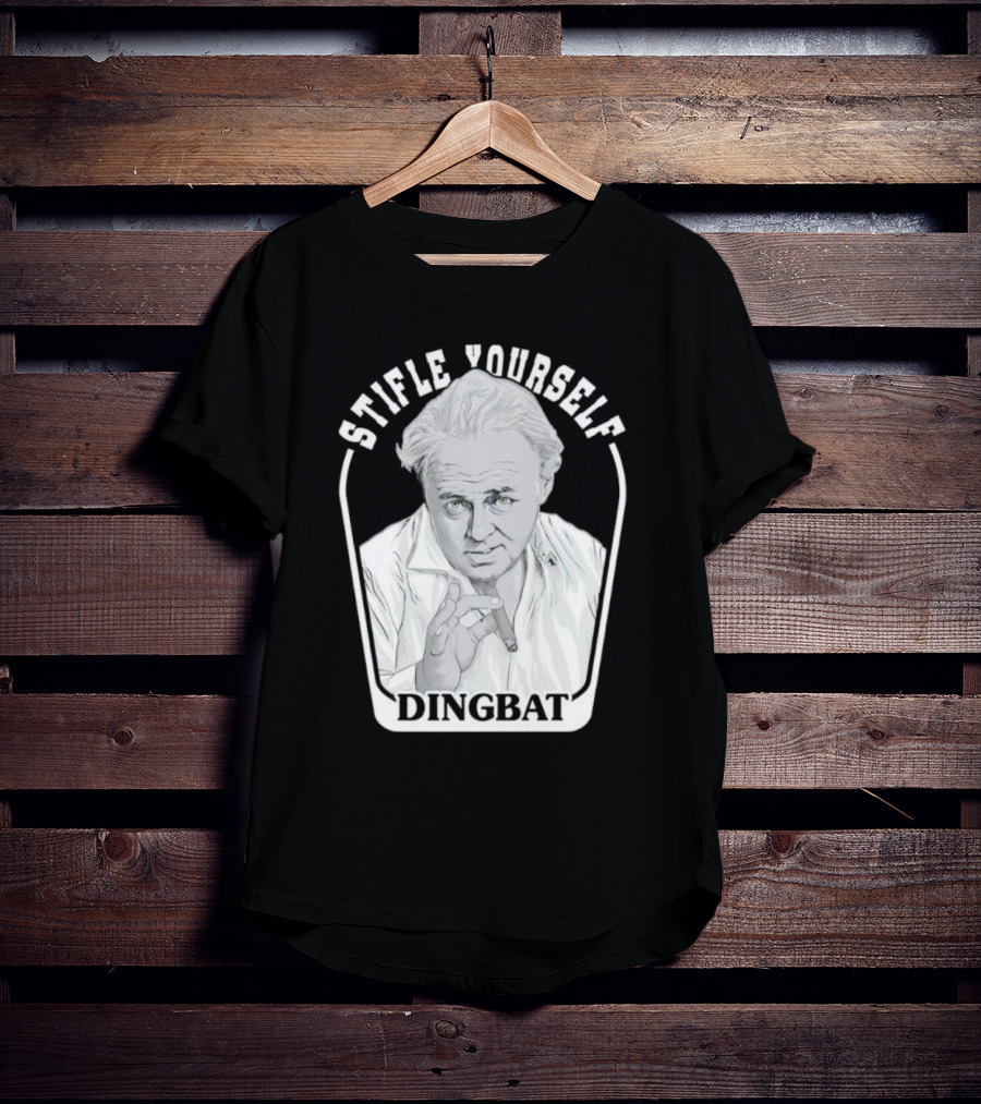 Stifle Yourself Dingbat Men's Iconic Character T-Shirt