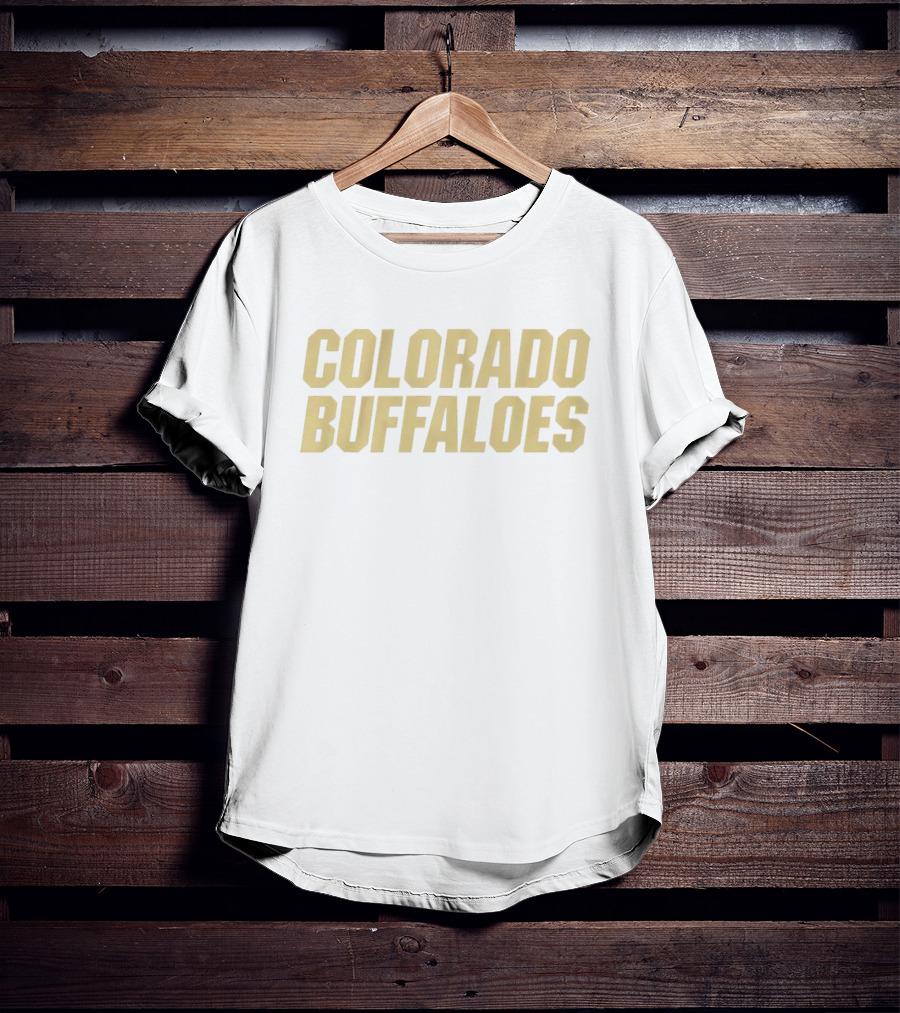 Colorado Buffaloes Football Team Fan Merchandise T-Shirt