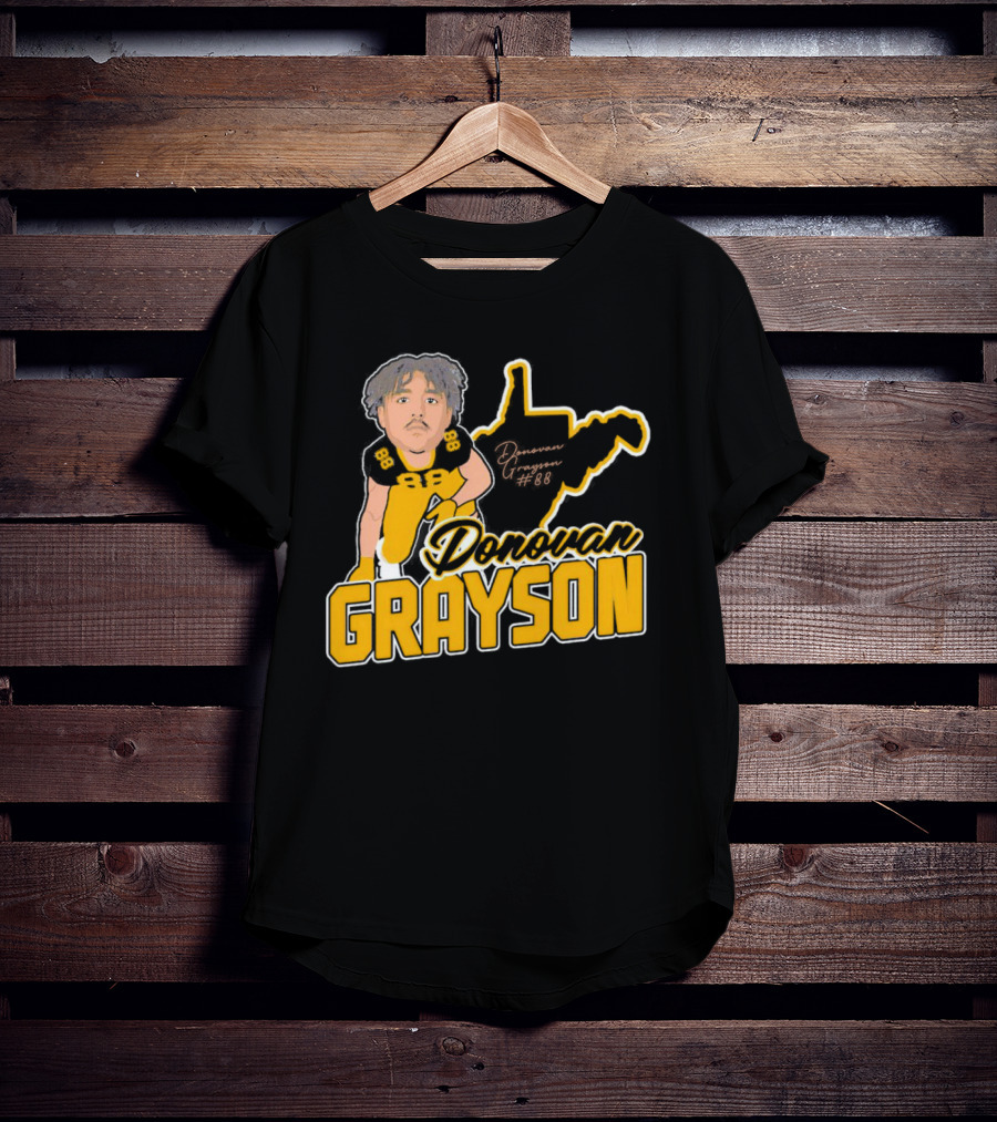 Donovan Grayson Caricature #88 Signature T-Shirt