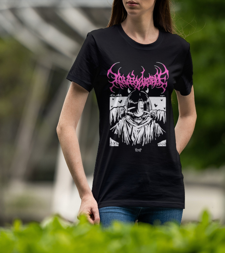 Lobsteranian Loveyourself Manga Style Character With Hearts T-Shirt