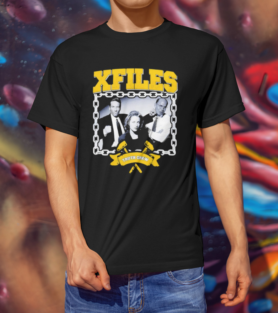 X Files Truth Crew Chain Frame T-Shirt