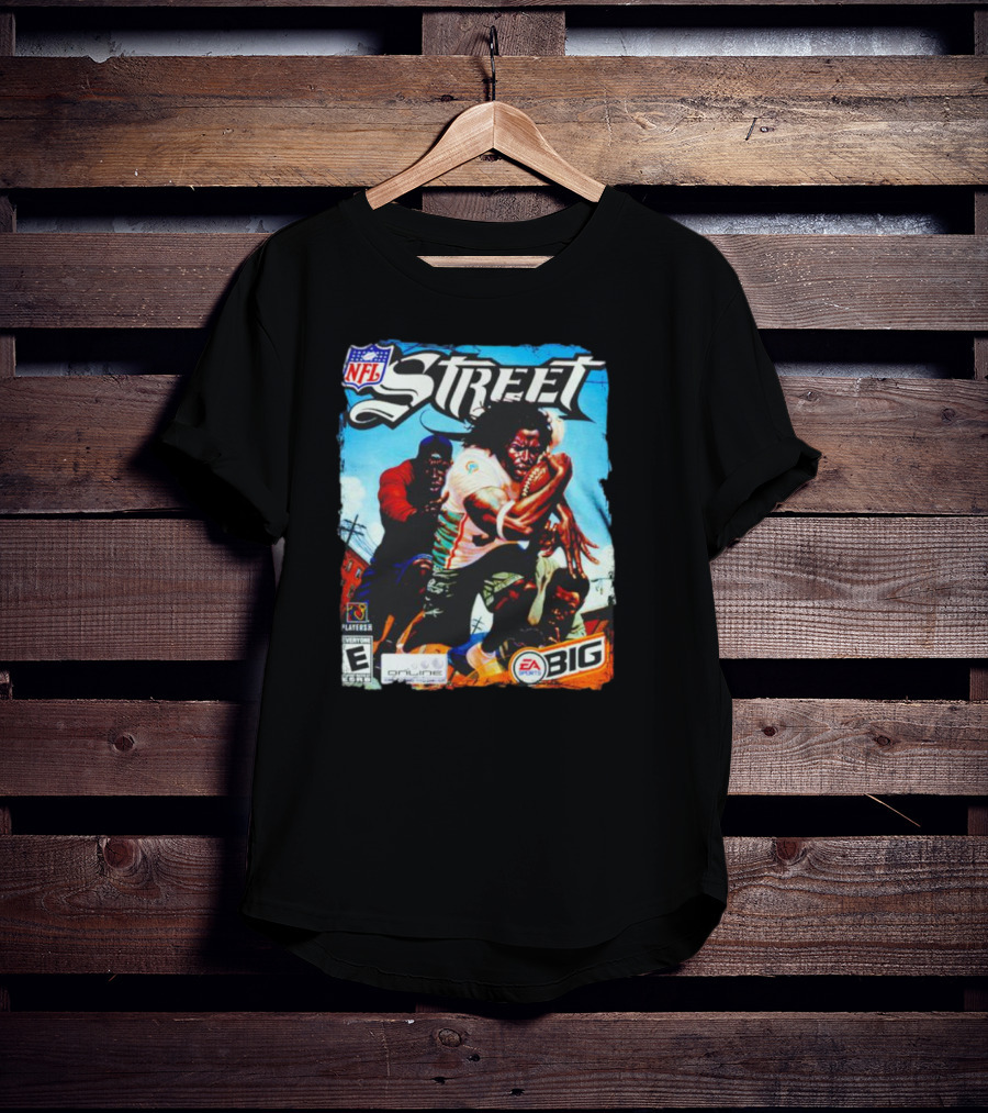 NFL Street EA Sports Big PlayStation 2 Game Cover T-Shirt