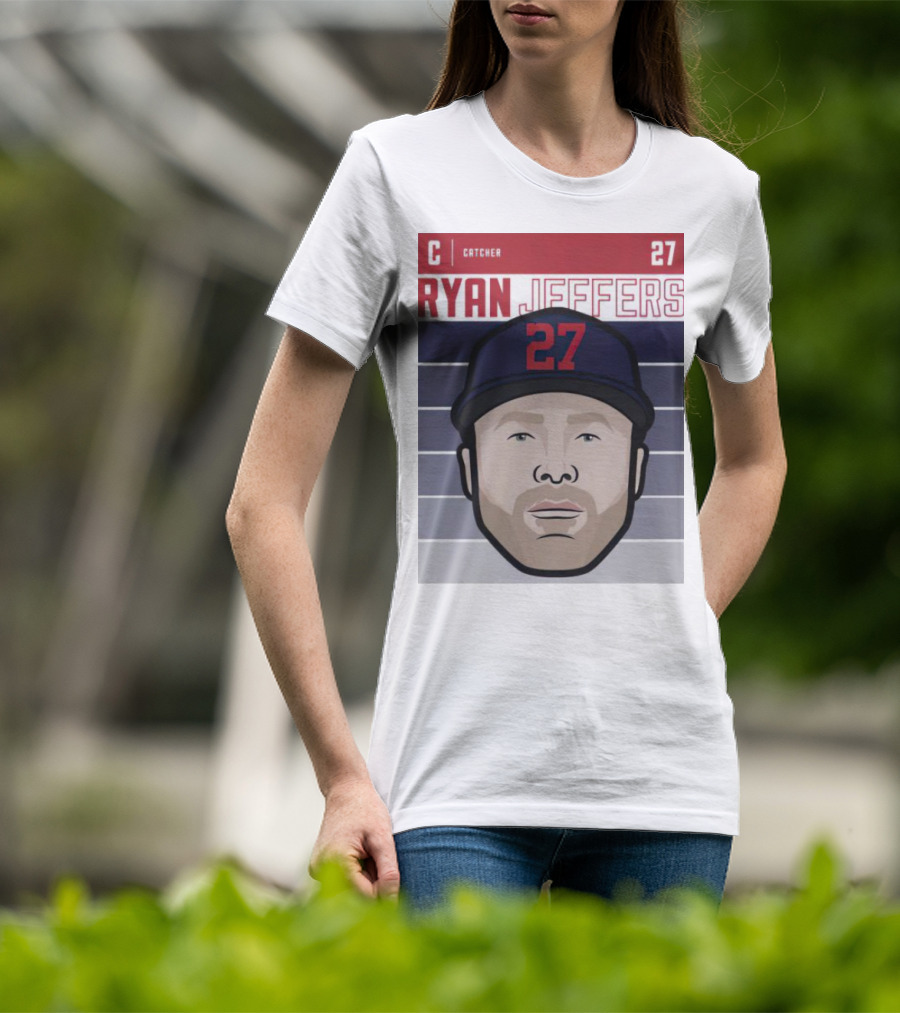 Ryan Jeffers C Catcher 27 Minnesota Twins T-Shirt