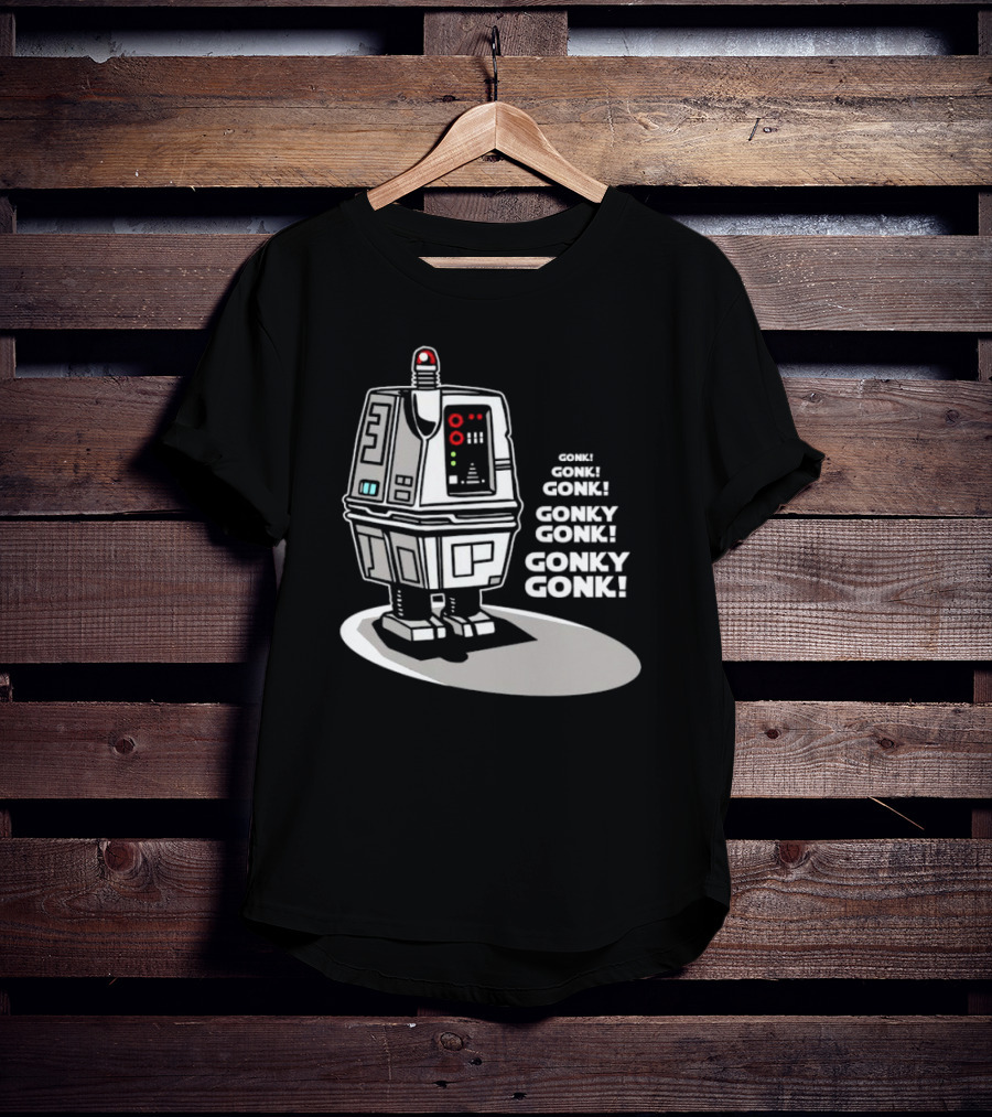 Star Wars Gonk Droid Gonk Gonk Gonk Gonky Gonk T-Shirt