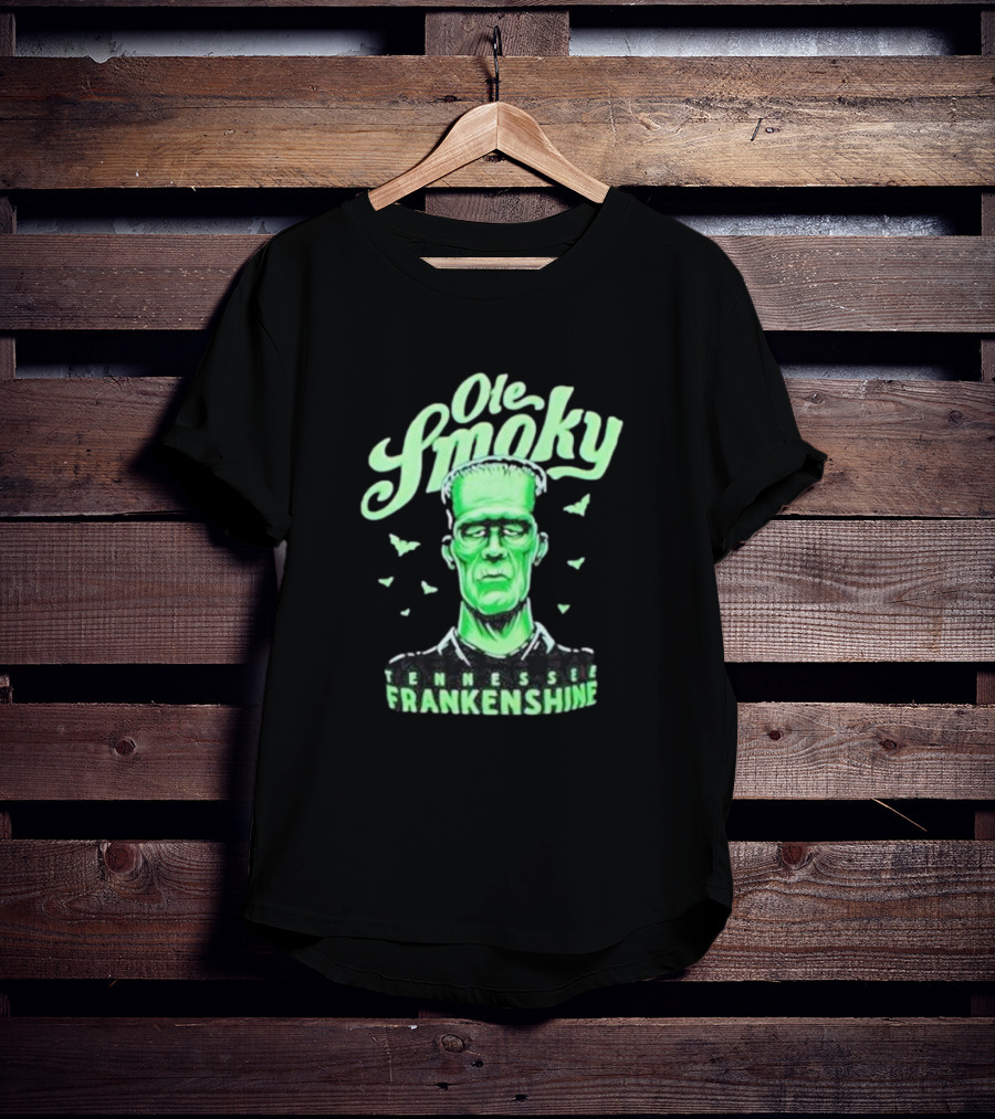 Ole Smoky Tennessee Frankenshine Green Monster T-Shirt