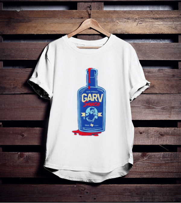 Mitch Garver Garv Sauce Texas Rangers 100% Fresh Texas U.S.A T-Shirt