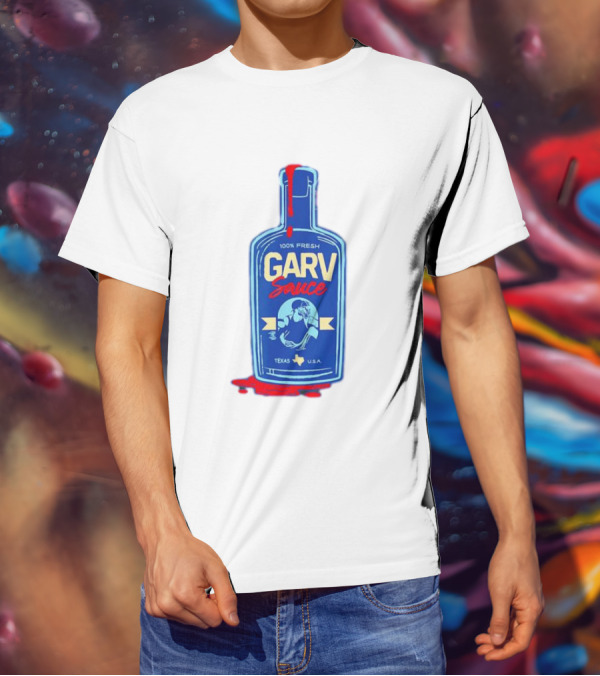 Mitch Garver Garv Sauce Texas Rangers 100% Fresh Texas U.S.A T-Shirt