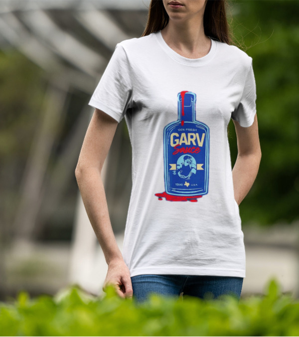 Mitch Garver Garv Sauce Texas Rangers 100% Fresh Texas U.S.A T-Shirt