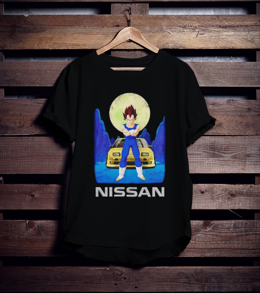 Nissan Vegeta Anime Classic Car Fusion T-Shirt