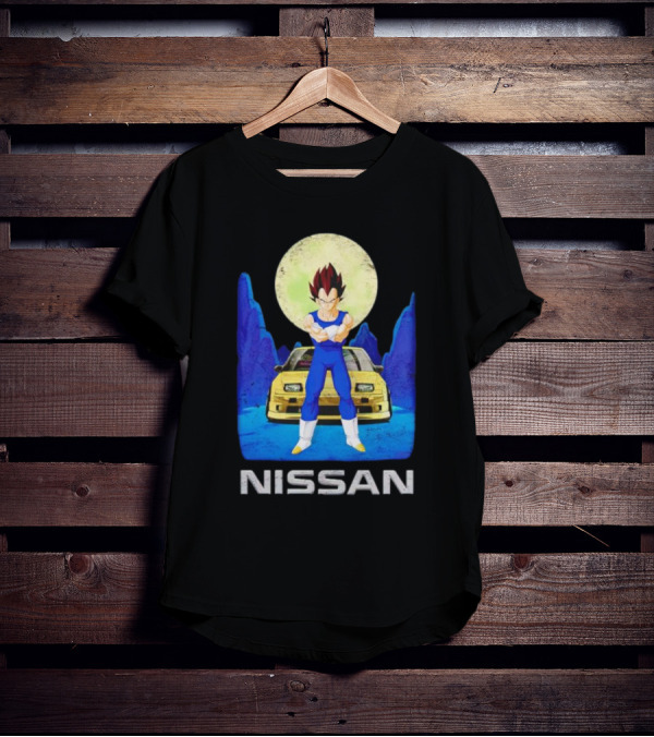 Nissan Vegeta Anime Classic Car Fusion T-Shirt