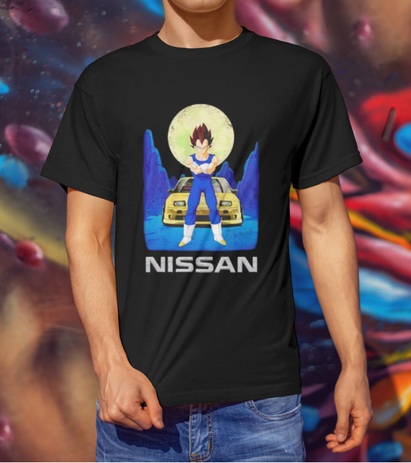 Nissan Vegeta Anime Classic Car Fusion T-Shirt