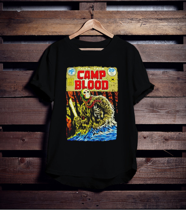Tales From Camp Blood First Issue Jason Voorhees Comic Style 20¢ No. 1 May T-Shirt