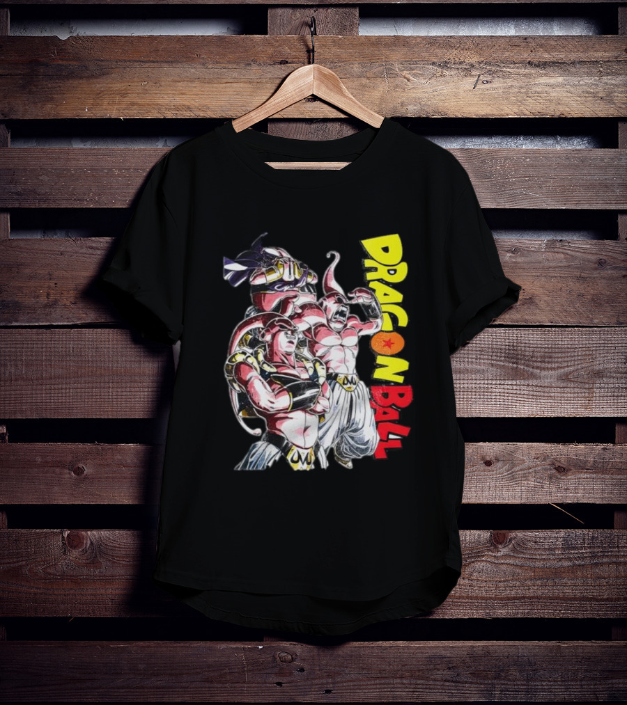 Majin Buu Forms Dragon Ball Z Mighty Trio Display T-Shirt