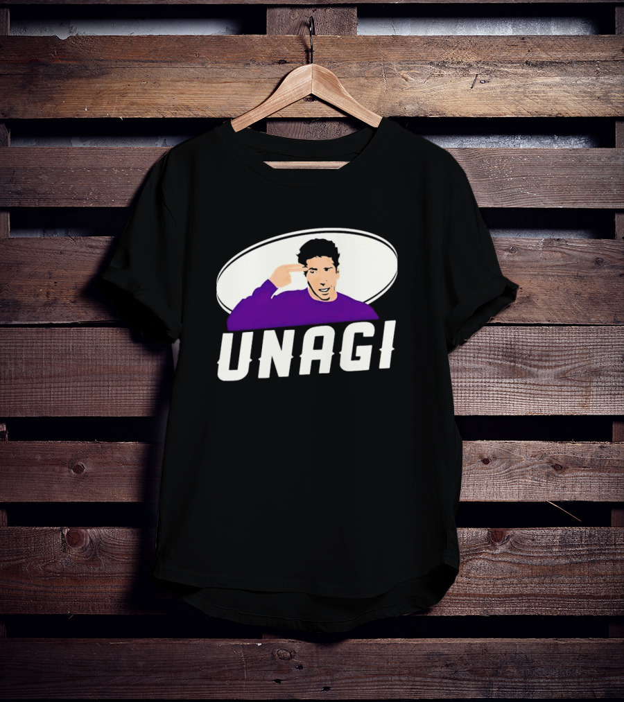 Friends Ross Geller Unagi Iconic Gesture From The One With Unagi T-Shirt