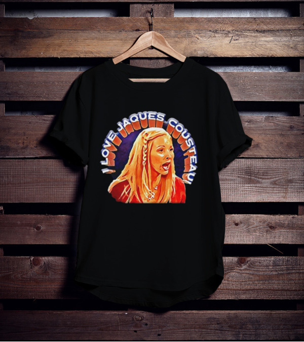 I Love Jaques Cousteau Phoebe Fan T-Shirt