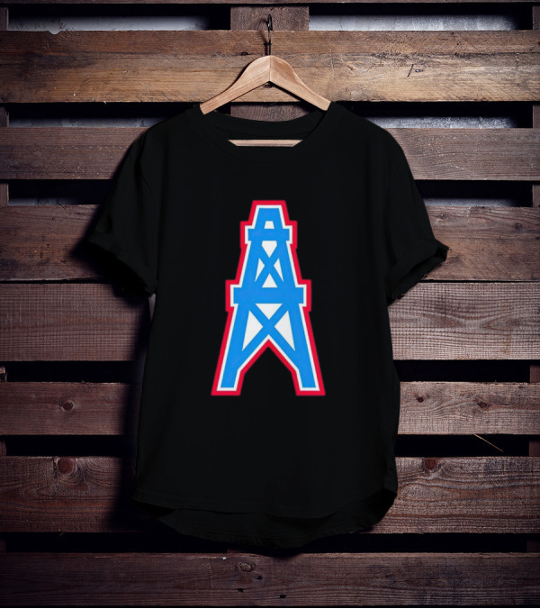 Houston Oilers Luv Ya Blue Oil Derrick Franklin T-Shirt