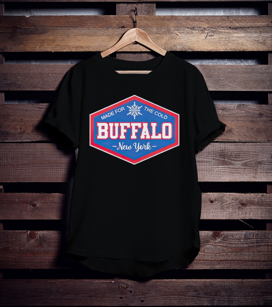 Buffalo New York Made For The Cold Snowflake T-Shirt