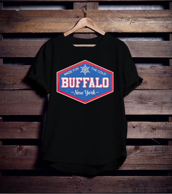Buffalo New York Made For The Cold Snowflake T-Shirt