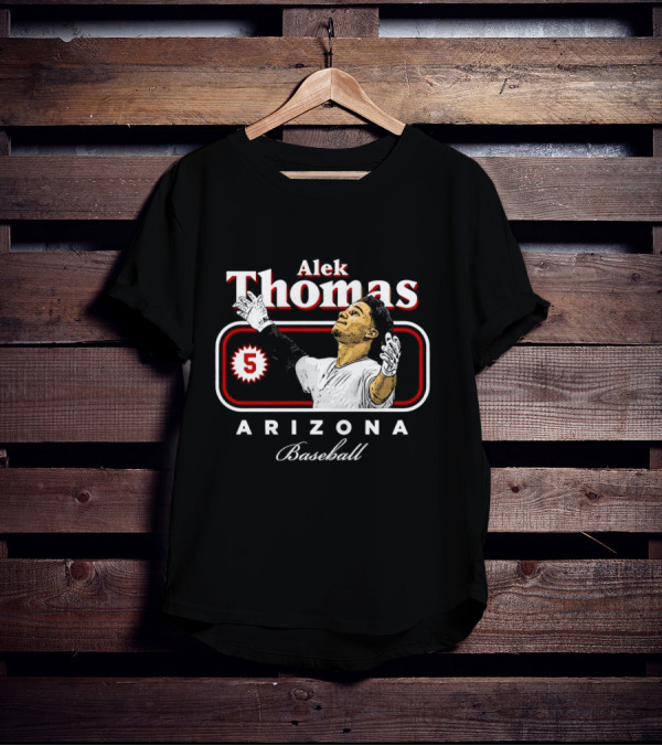 Alek Thomas Arizona Baseball 5 T-Shirt