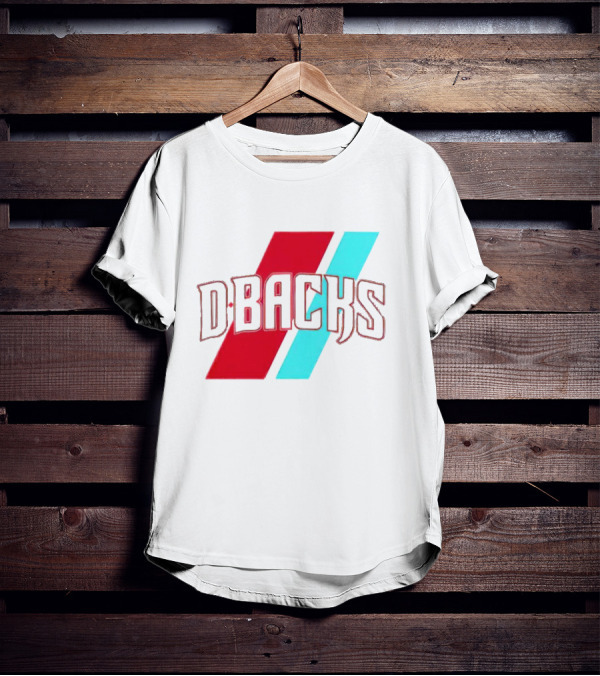 Arizona DBbacks Tri-Color Stripe T-Shirt