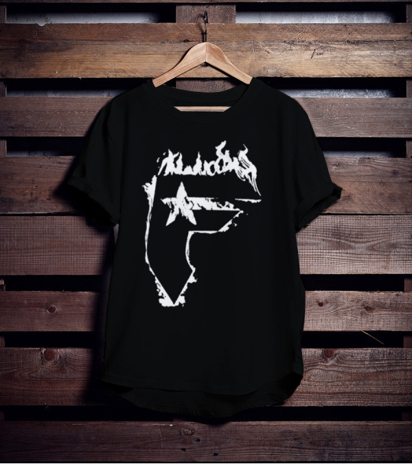 Famous Stars And Straps Flaming Star Emblem T-Shirt