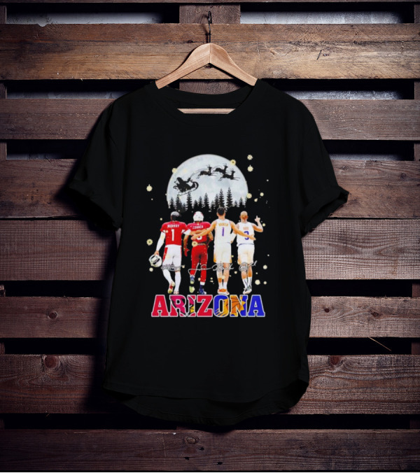 Arizona Christmas Kyler Murray James Conner Devin Booker Chris Paul T-Shirt