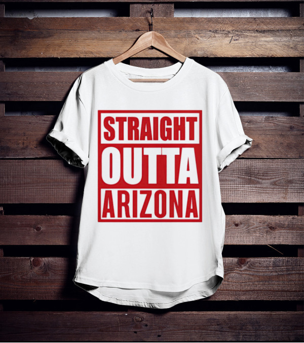 Straight Outta Arizona Diamondbacks T-Shirt
