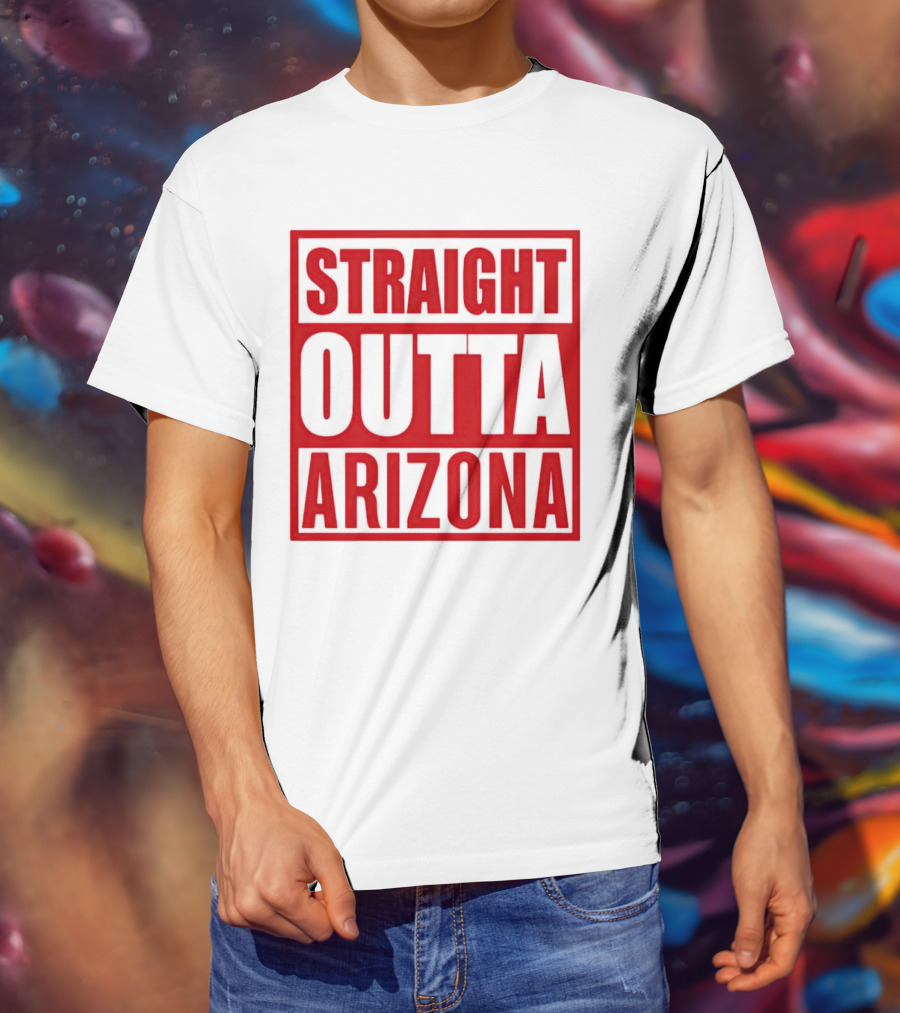 Straight Outta Arizona Diamondbacks T-Shirt