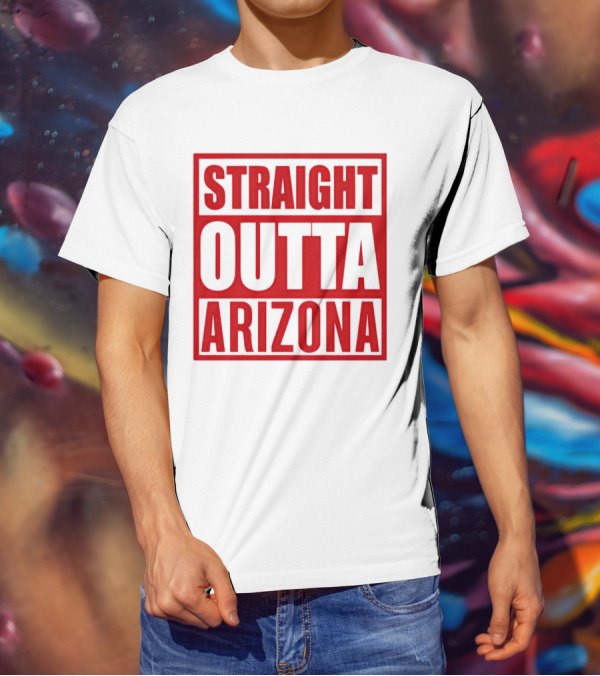 Straight Outta Arizona Diamondbacks T-Shirt