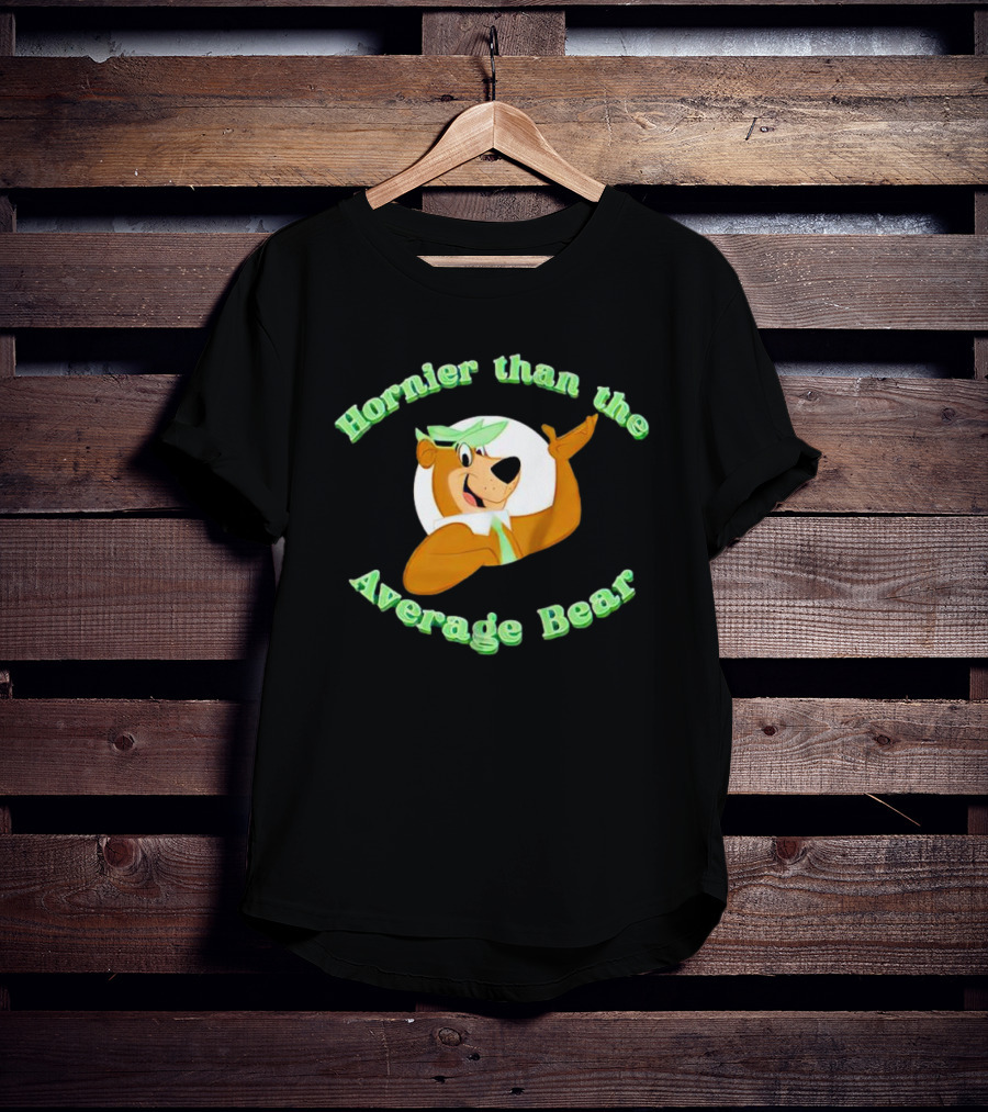 Hornier Than The Average Bear Yogi Bear T-Shirt