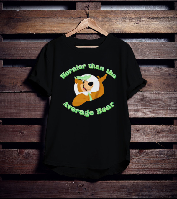 Hornier Than The Average Bear Yogi Bear T-Shirt