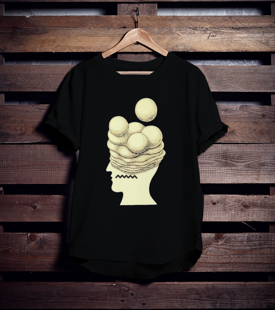 Brain Dead Growth Surreal Layers Optical Illusion T-Shirt