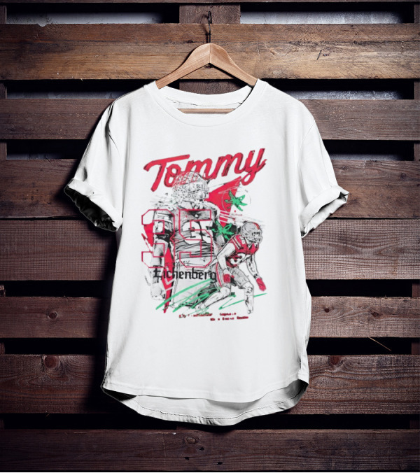 Tommy Eichenberg 35 Ohio State Buckeyes Football Captain T-Shirt