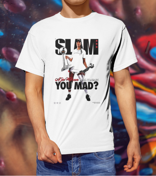 SLAM A'ja Wilson Does It Again You Mad? T-Shirt