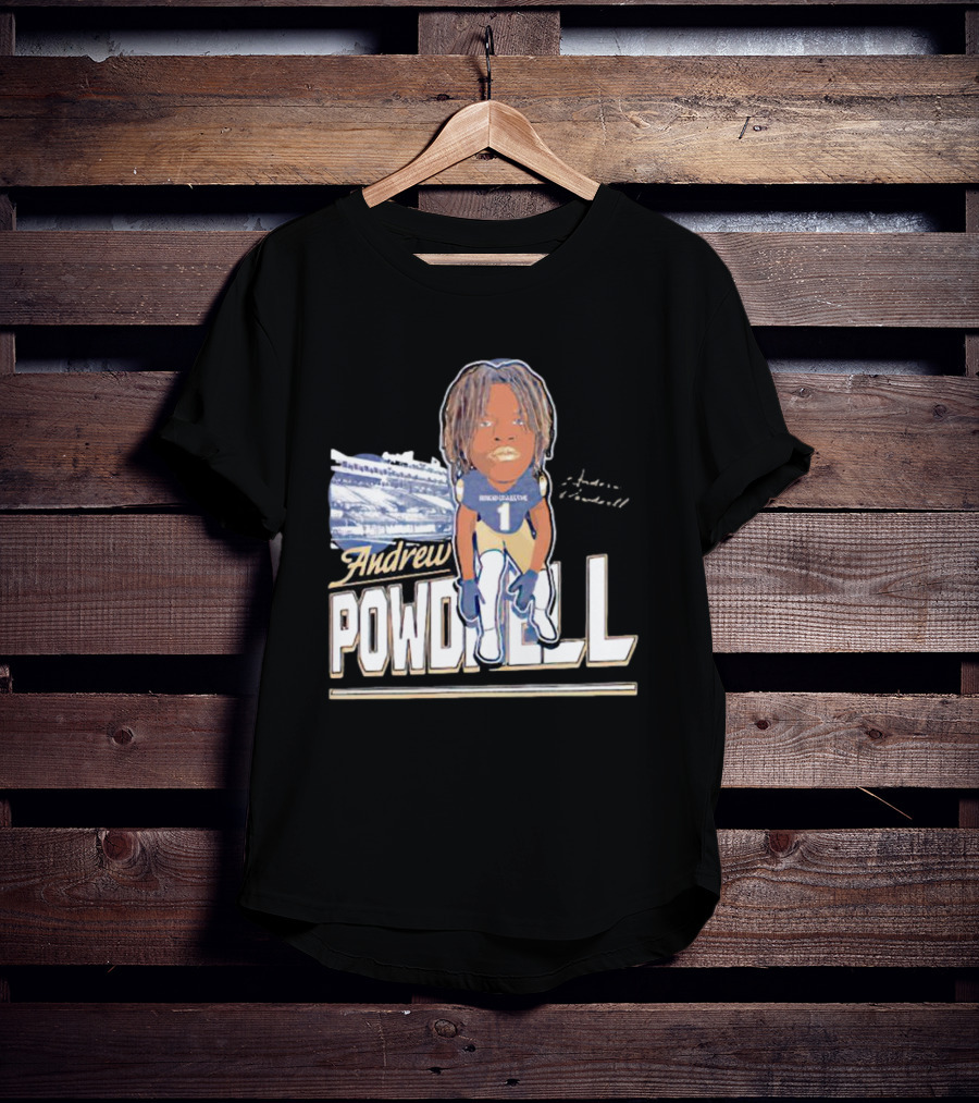 Andrew Powdrell Number 1 Honor Groundstone Signature T-Shirt
