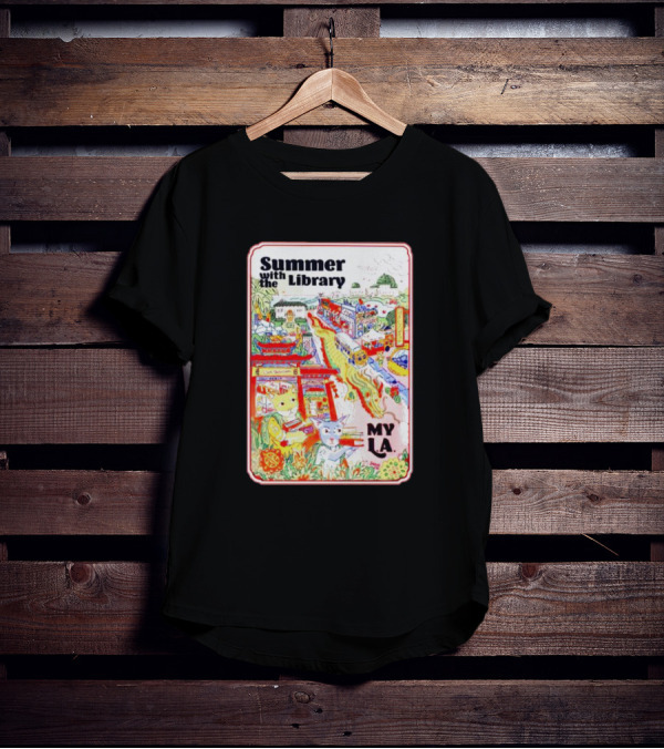 Summer With The Library My LA T-Shirt