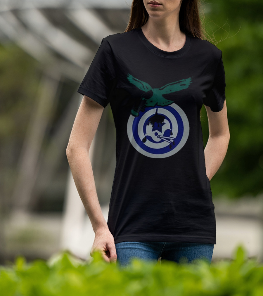 Philadelphia Eagles Dumping On Dallas Cowboys T-Shirt