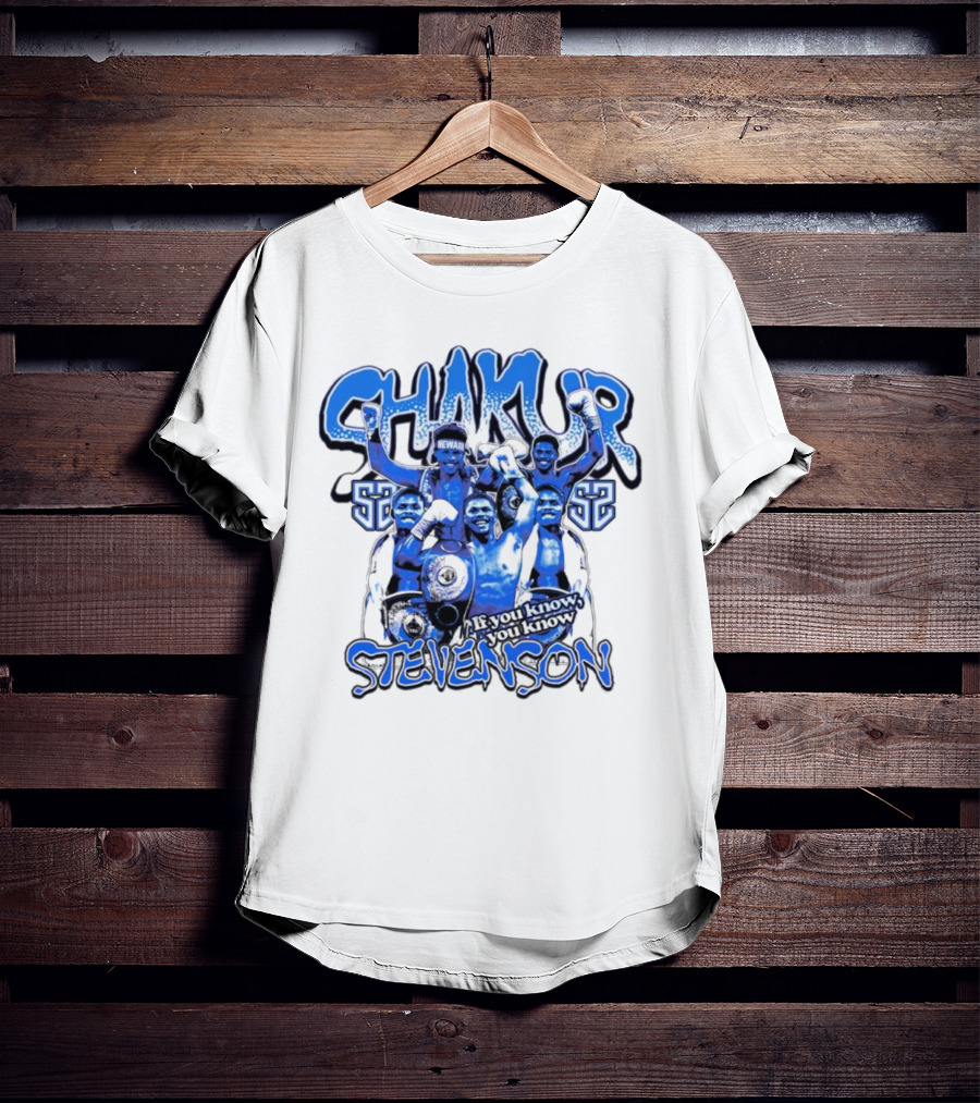 Shakur Stevenson Newark Fight April 8th Boxing Champion T-Shirt