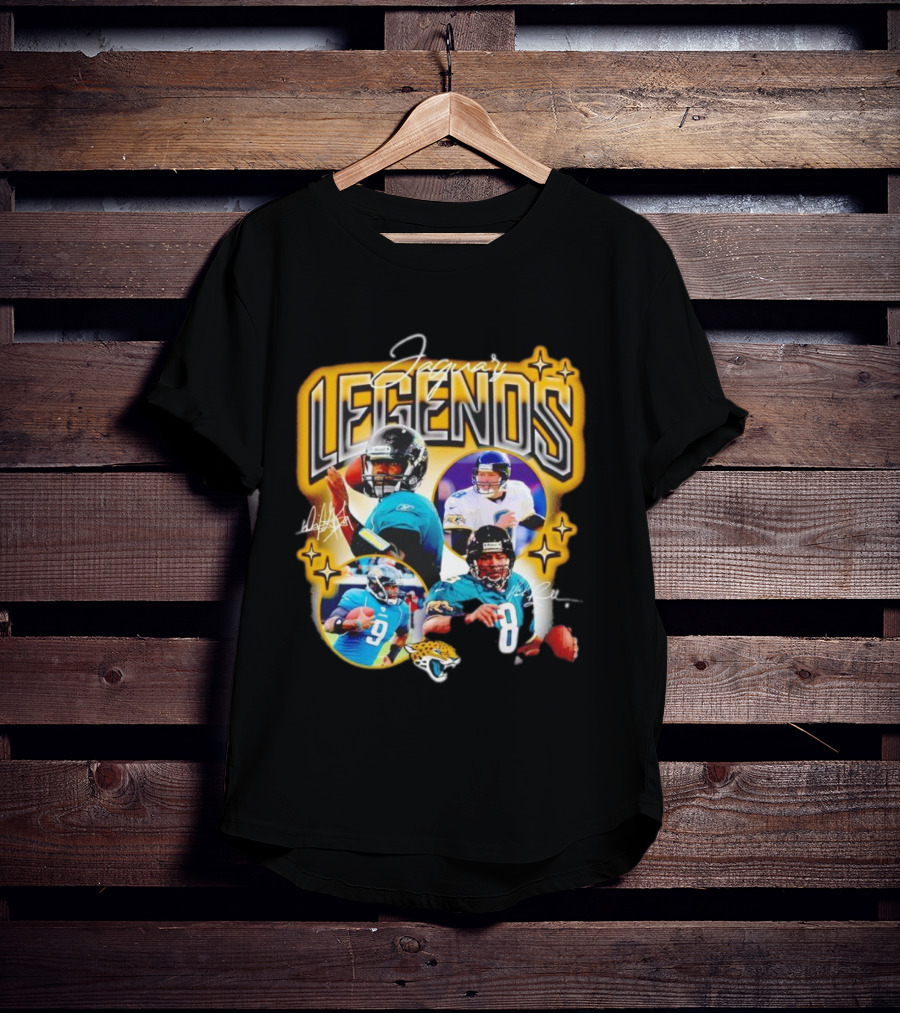 Jaguars Legends Signatures Legendary Football Heroes T-Shirt