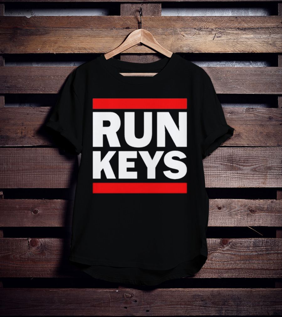 RUN KEYS Hip Hop T-Shirt