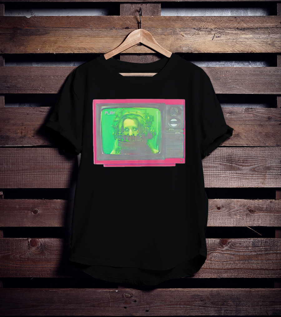 Play Saw Bear Trap Retro TV Horror T-Shirt