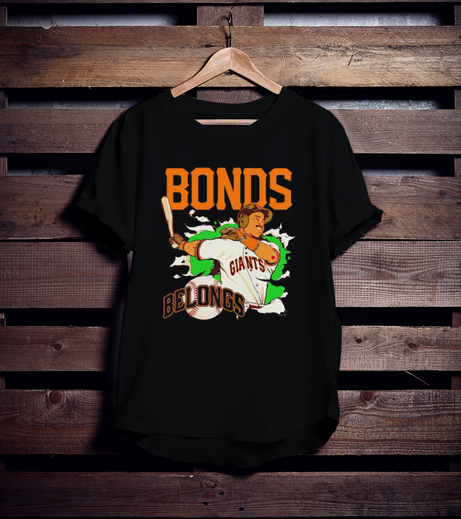 Bonds Giants Belongs T-Shirt