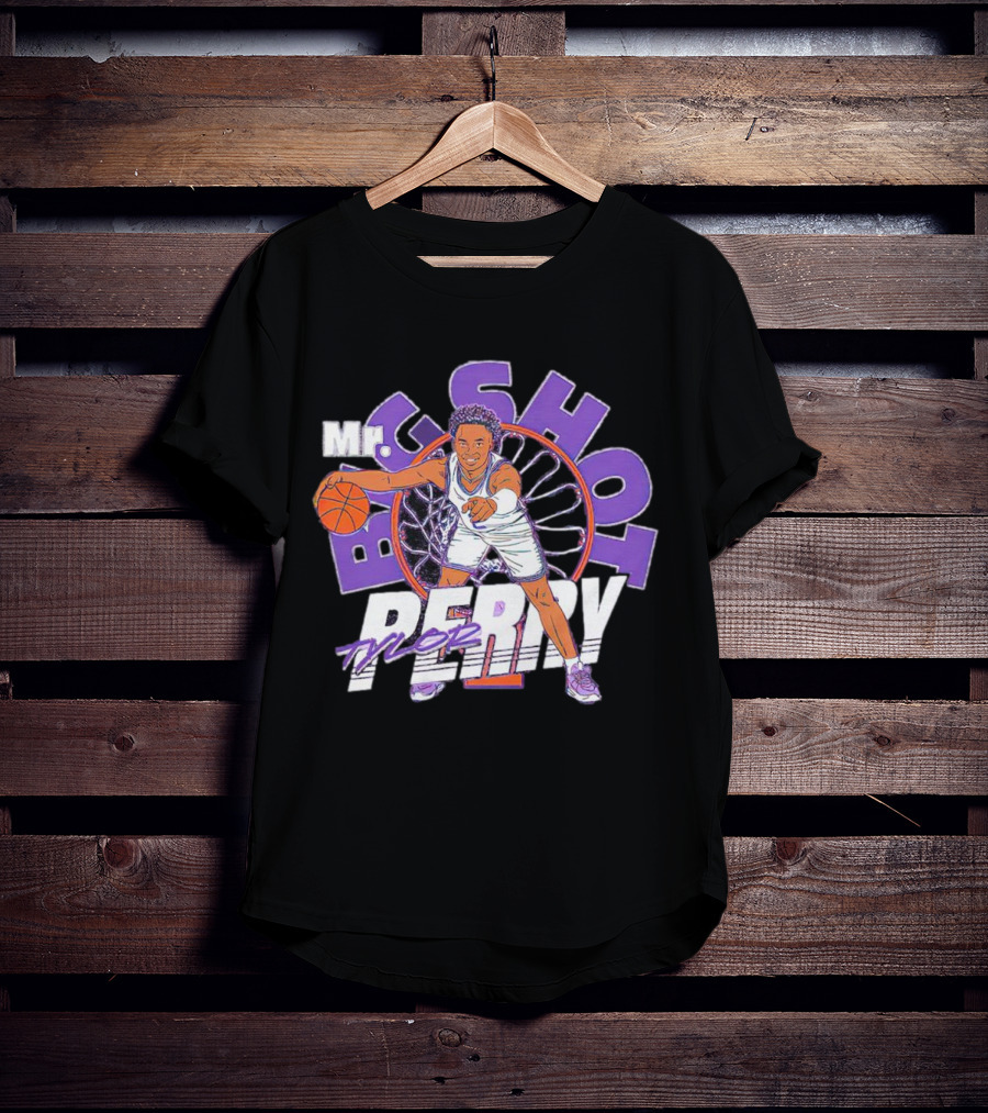 Mr. Big Shot Tylor Perry Basketball Player Signature T-Shirt