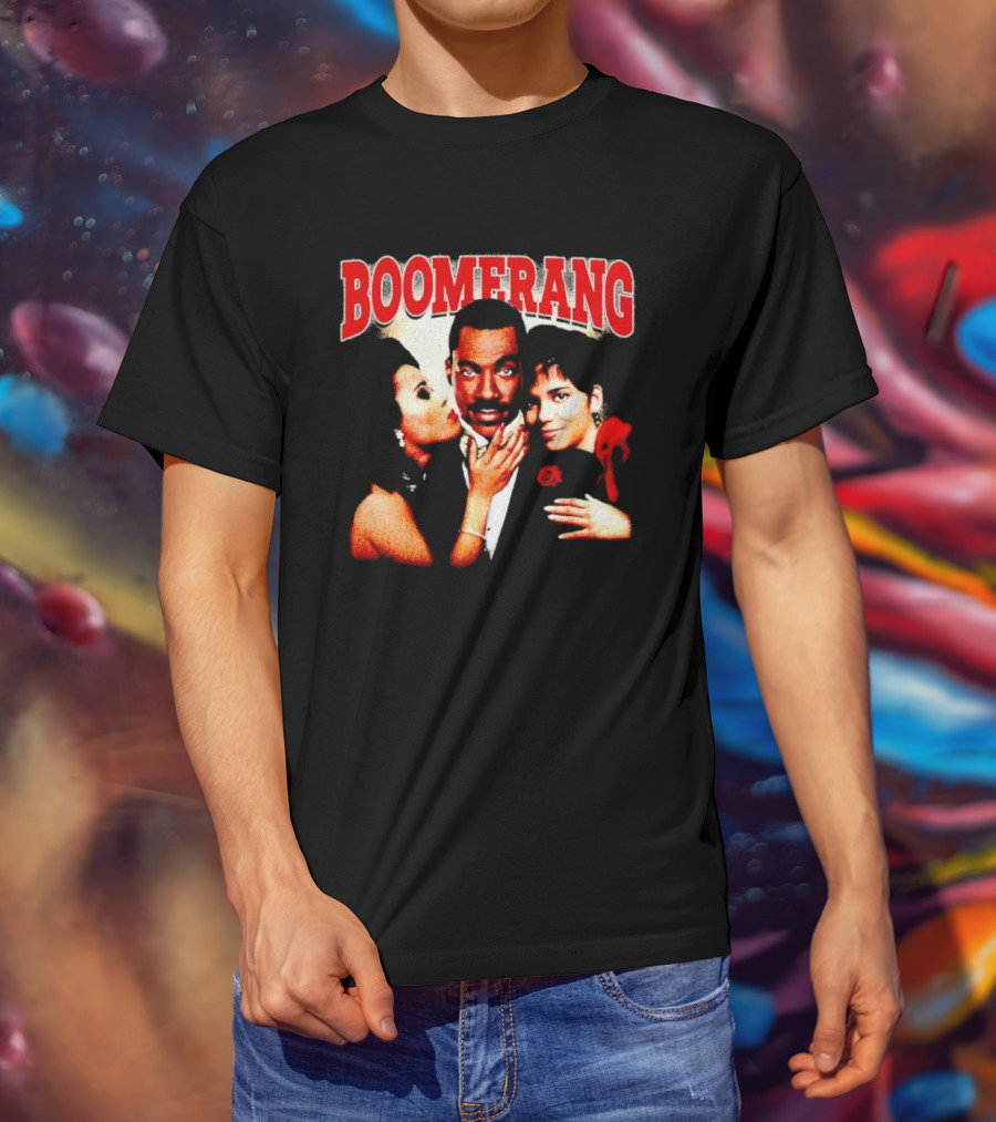 Boomerang Movie Vintage 90s Classic Comedy Trio T-Shirt