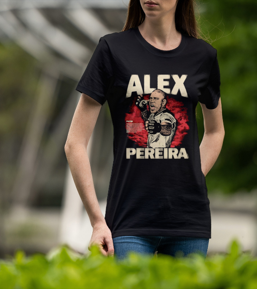 ALEX PEREIRA POATAN Bow And Arrow Fighter T-Shirt