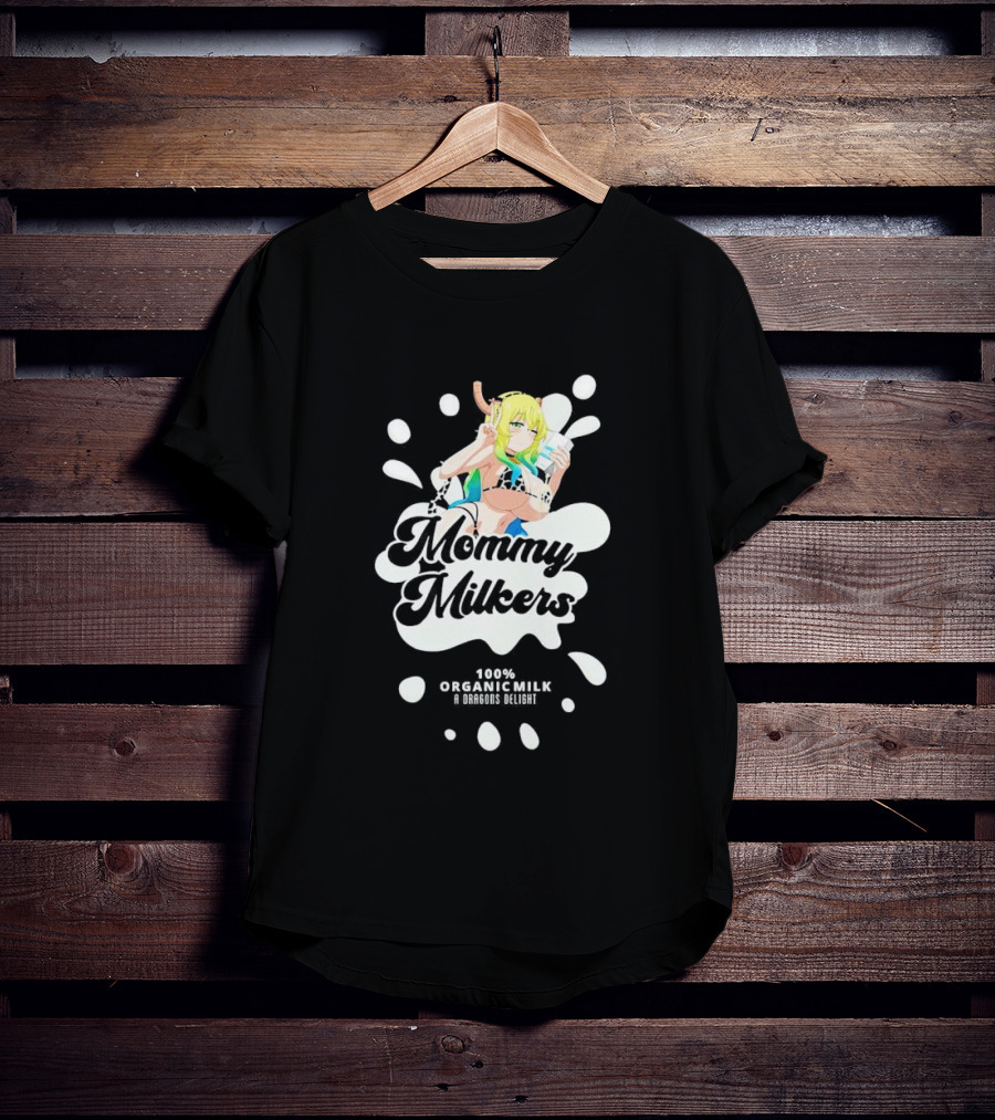 Mommy Milkers 100% Organic Milk A Dragon's Delight T-Shirt