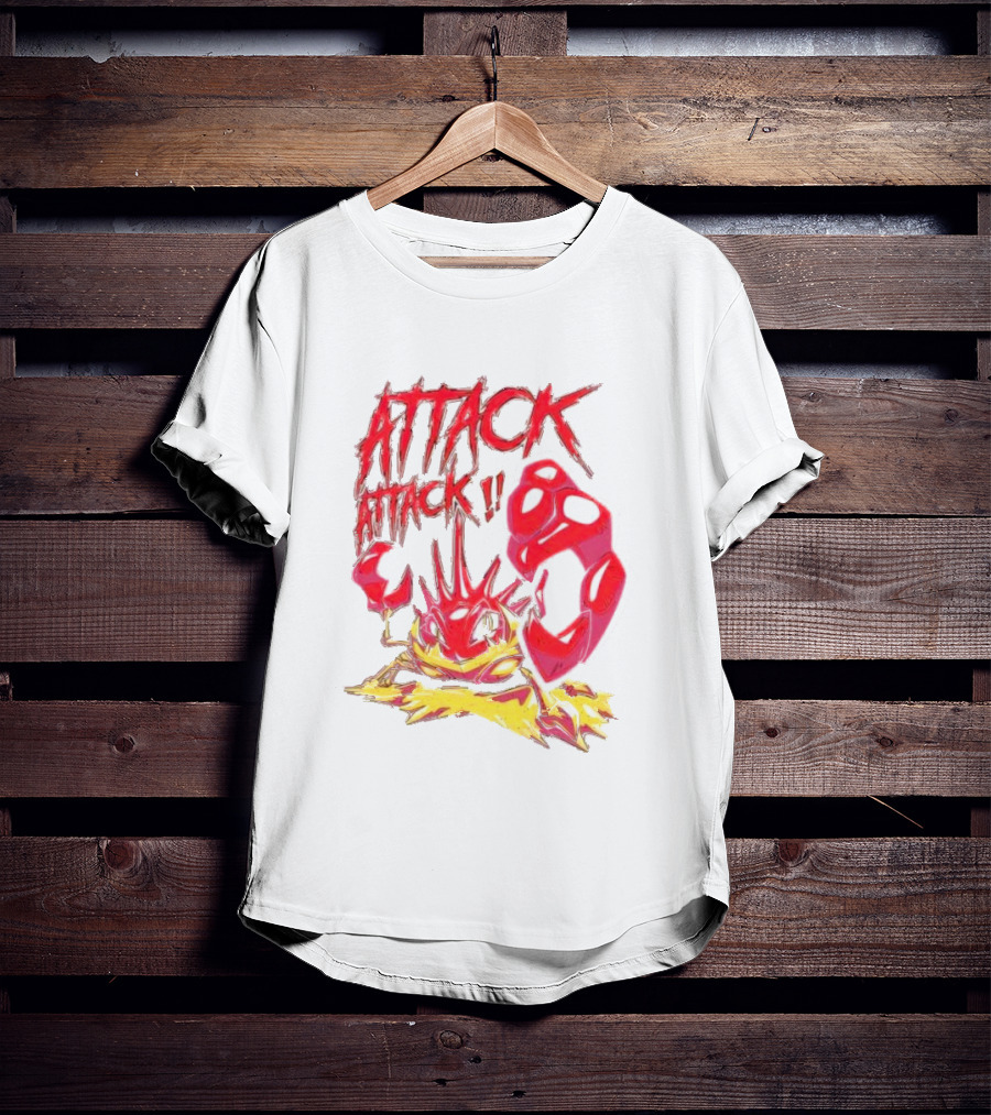Attack Attack Crabhammer Clawburst Battle T-Shirt